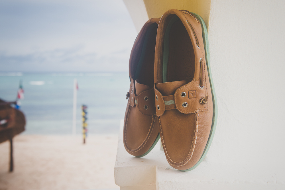 loafers for beach wedding