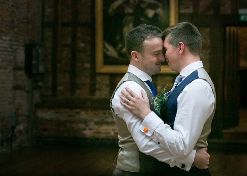 Enchanted Hatfield House Gay Wedding