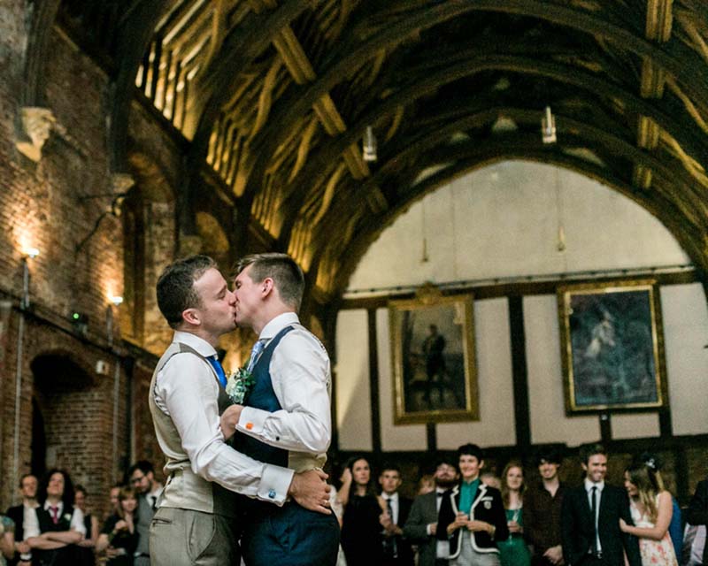 Enchanted Hatfield House Gay Wedding