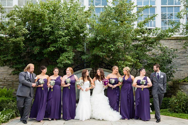 Ohio Botanical Lesbian Wedding