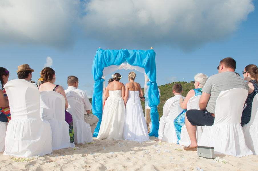 Two Brides Puerto Rico Destination Wedding Equally Wed