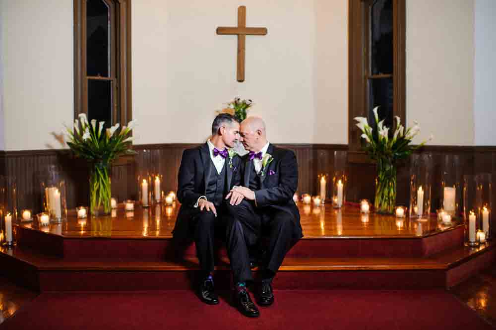 Gay wedding in Florida chapel