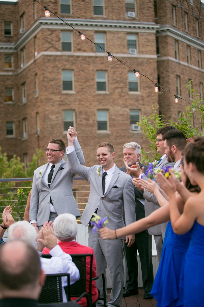 Washington, D.C. Rooftop Gay Wedding