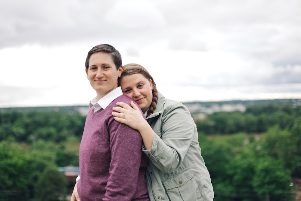Virginia Park Lesbian Engagement
