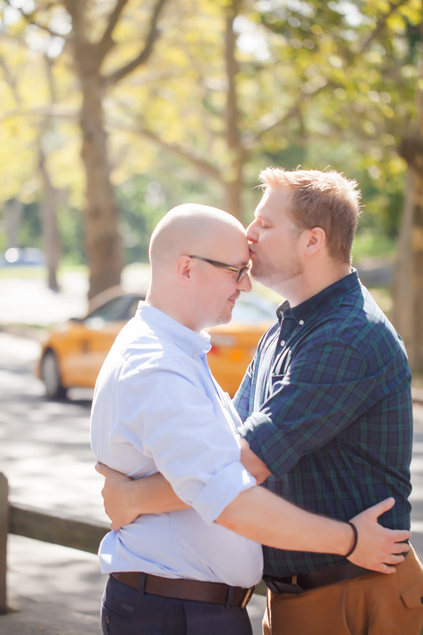Classic New York City Central Park Gay Engagement