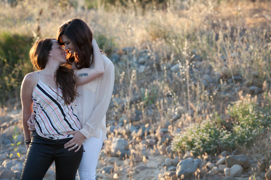 Southern California Valley Lesbian Engagement
