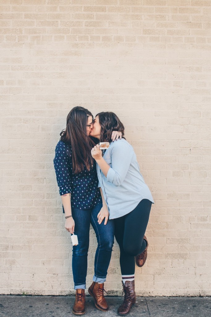 Texas Brunch-Inspired Lesbian Engagement