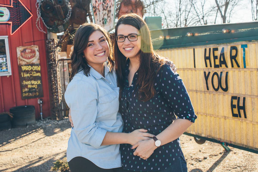 Texas Brunch-Inspired Lesbian Engagement