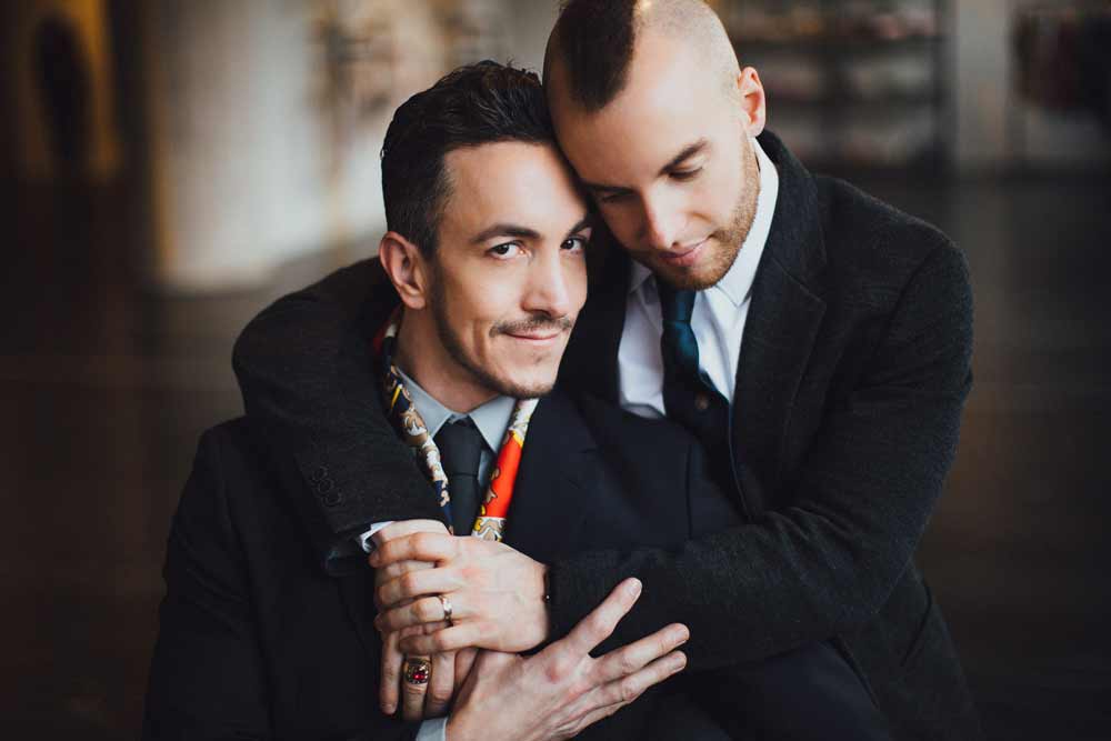 Atlanta same-sex engagement photography session
