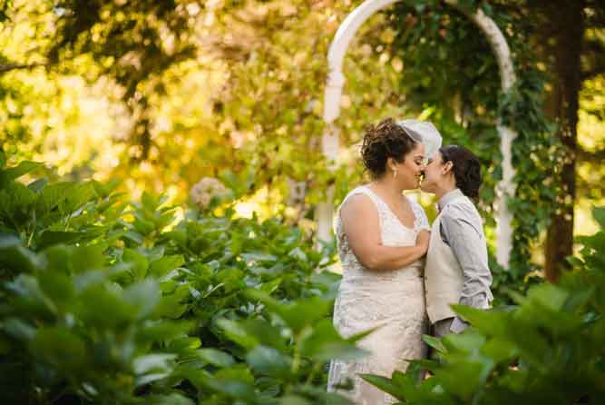 Massachusetts DIY lesbian wedding Angelina Rose Photography