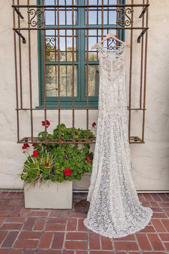 rustic wedding inspiration | Mexico | gay marriage | BHLDN lace wedding gown