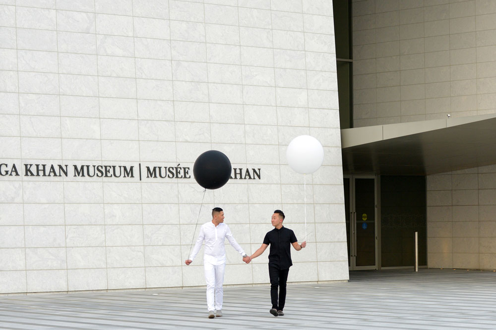Aga Khan Museum engagement shoot