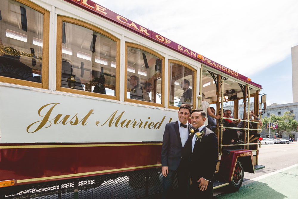 San Francisco Trolley Wedding