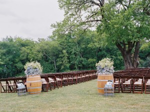 Vineyard wedding in Nashville outdoor