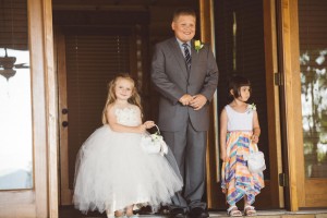 Wedding Extravaganza in Northern Georgia flower girls and ring bearer