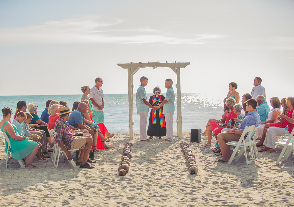 Gulf of Mexico beach wedding