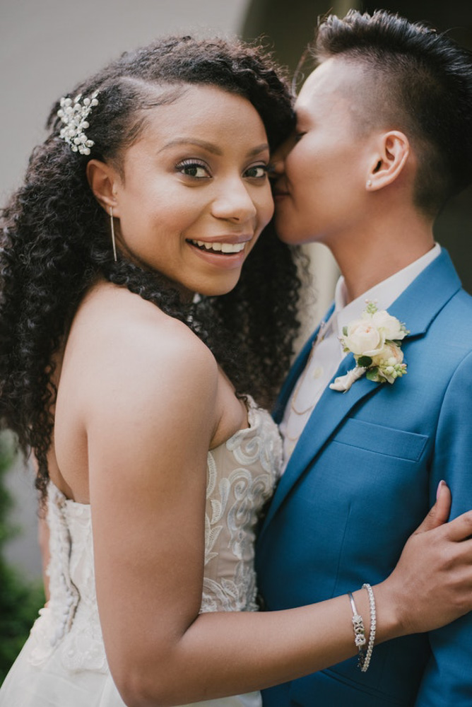 Actress Shalita Grant and commercial director Sabrina Skau married Aug. 