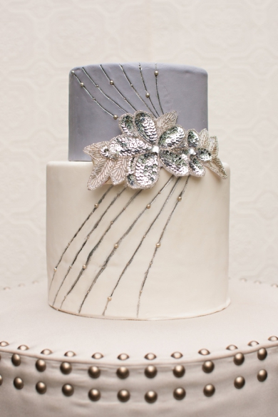 max-wanger-silver-glitter-wedding-cake