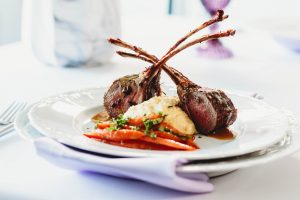 Garlic Crusted Rack of Lamb