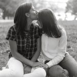 Lesbian Engagement Session in Astoria Park, Queens, NY