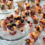 minted fruit salad cups
