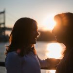 Lesbian Engagement Session in Astoria Park, Queens, NY
