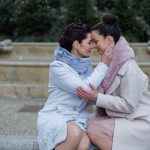 Lesbian Winter Elopement in Central Park, New York, NY