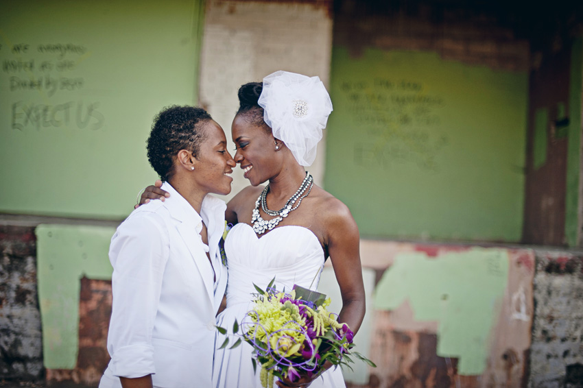Real Gay Weddings: Shavonda and Naomi