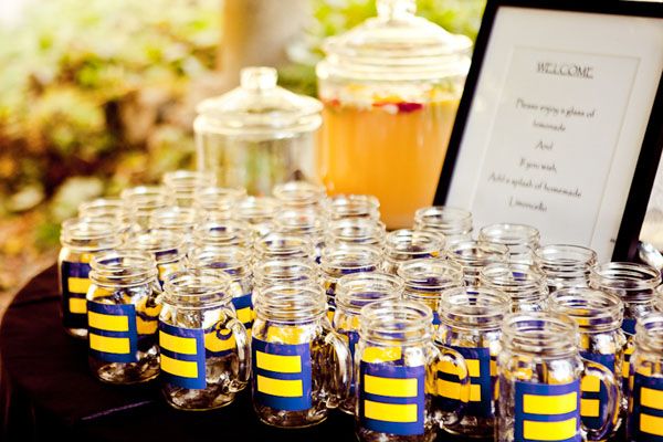 DIY mason jars weddings