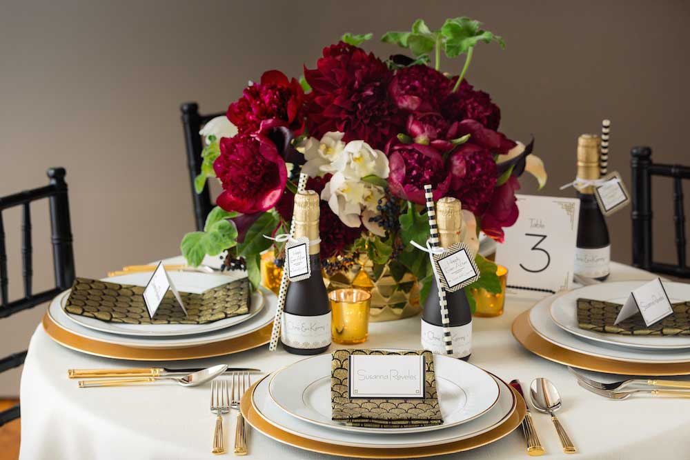 avery-weddings-place-settings-design-story-paper-place-cards-signs-table-numbers-mini-champagne-bottles