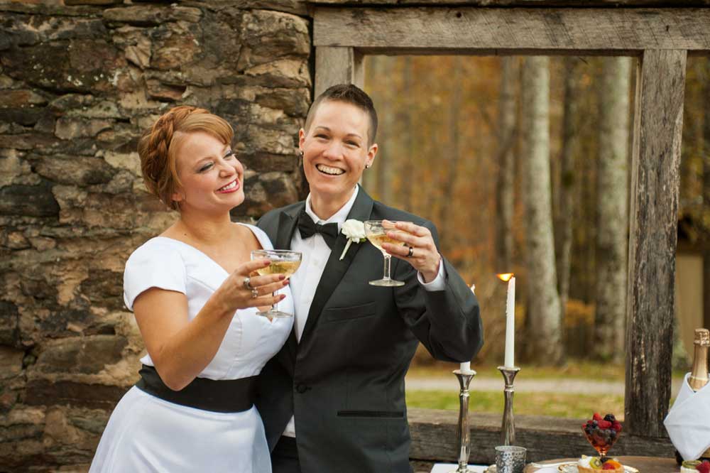 you-are-raven-lesbian-wedding-lesbian-couple-champagne-toast-just-married-styled-shoot-46