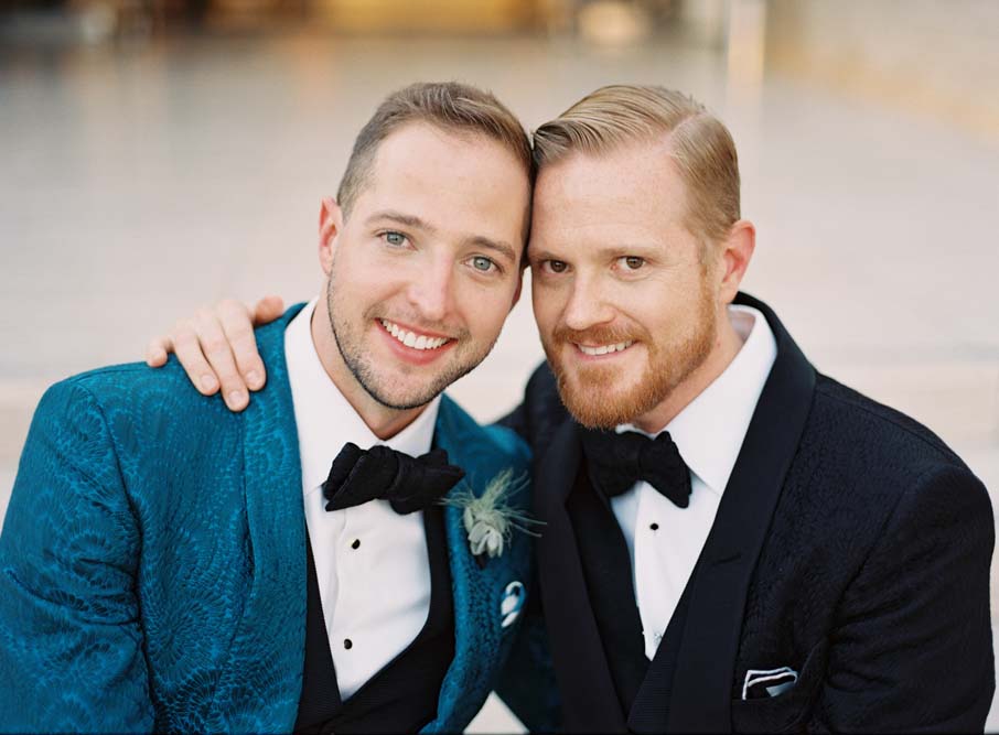 Brian and Chad’s Modern Luxury Wedding in Los Angeles, California