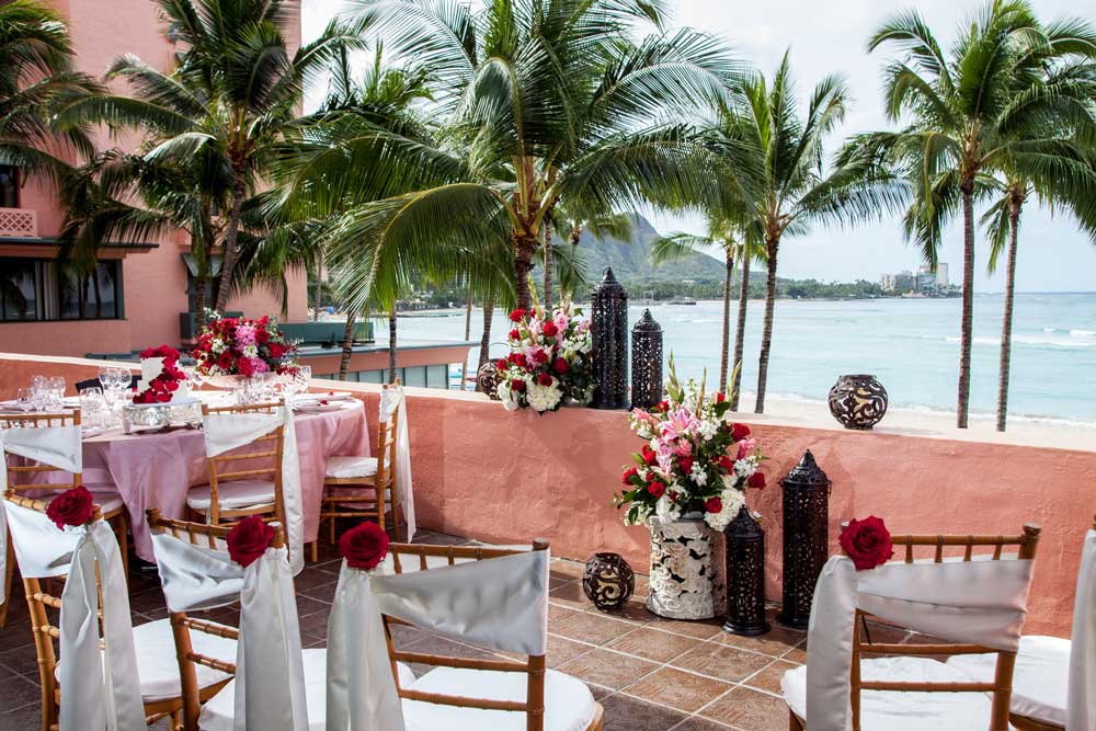 Wedding King Kamehameha Suite The Royal Hawaiian, a Luxury Collection Resort, Waikiki 