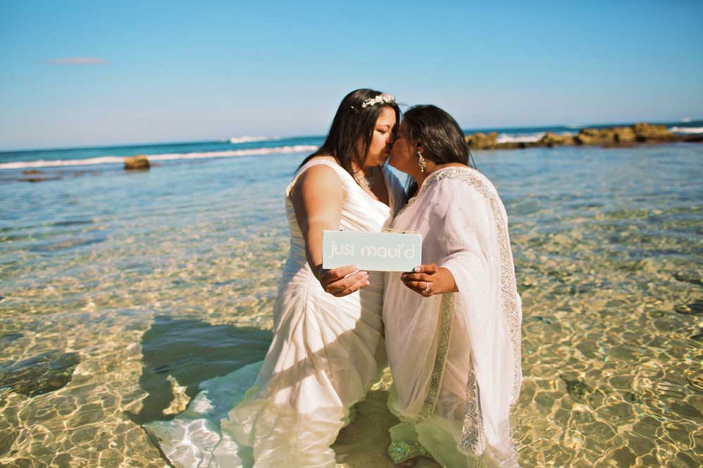 hawaii lesbian wedding