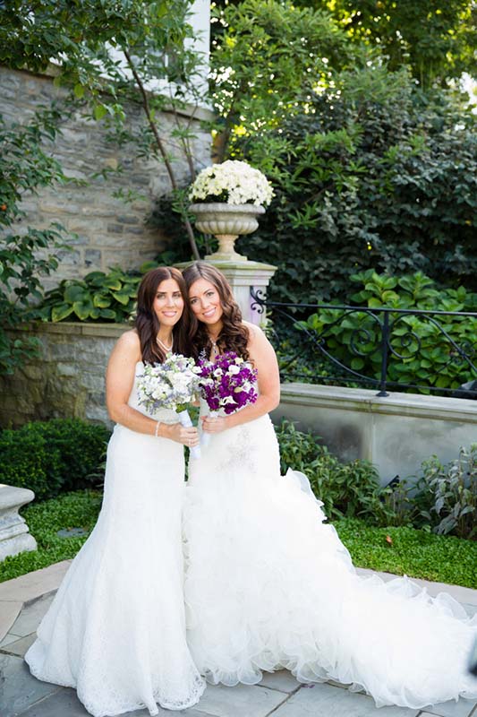 Ohio Botanical Lesbian Wedding Equally Wed Modern
