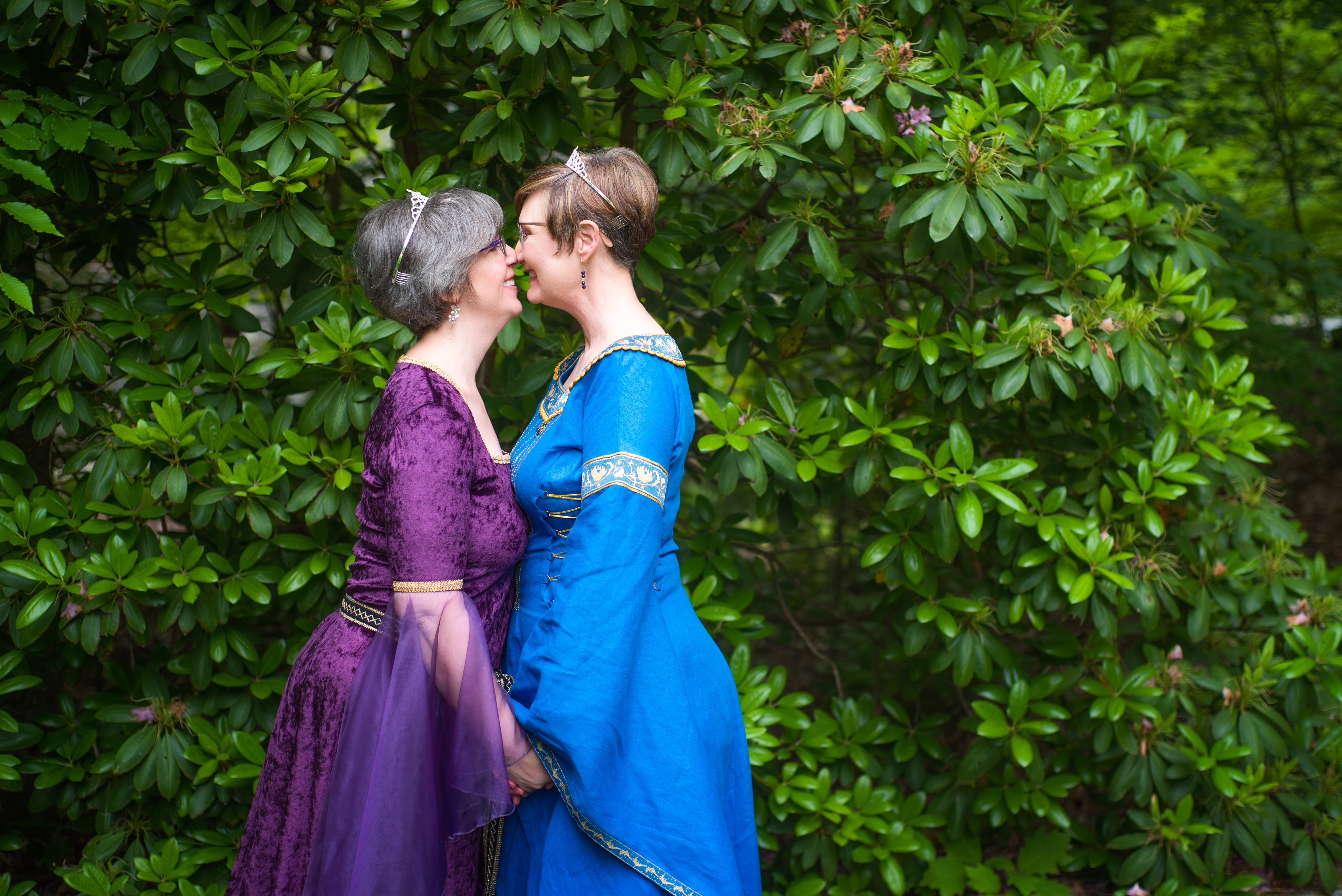 North Carolina Princess Bride Themed Lesbian Engagement