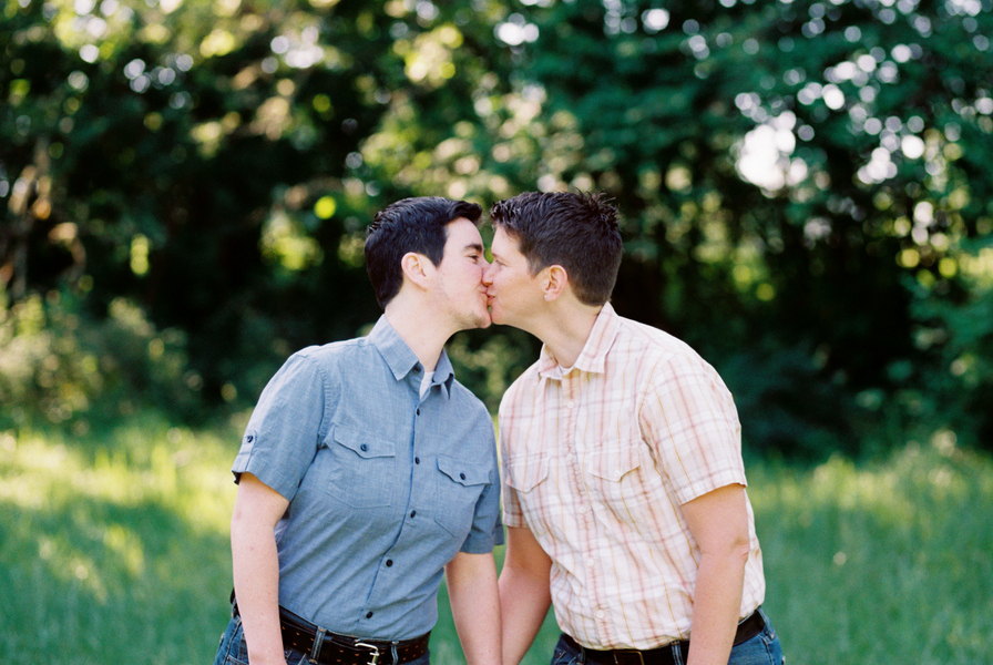 Oregon Forest Same-Sex Engagement
