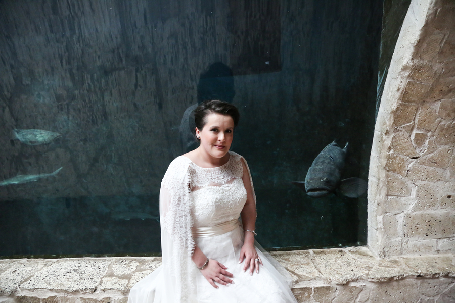 Texas Aquarium Lesbian Wedding Equally Wed Modern