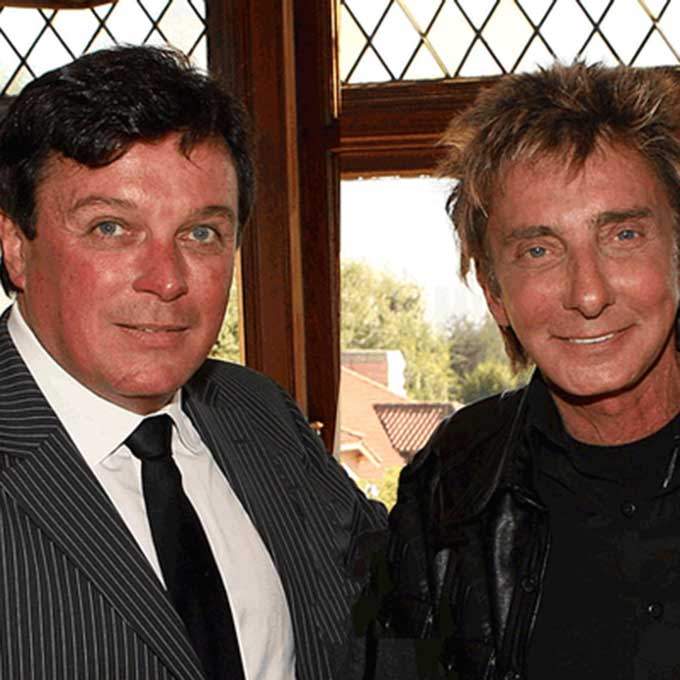 celebrity gay and lesbian couples Barry Manilow and Garry Kief