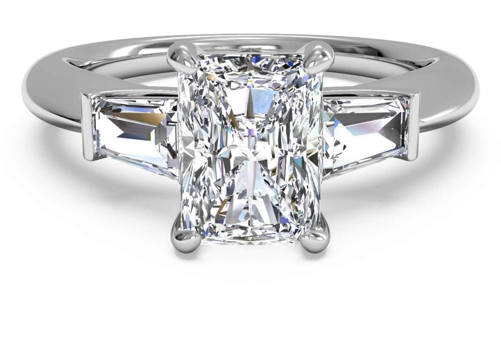 Melania Trump: hopeful First LadyTapered Baguette Diamond Engagement Ring, $4,260, Ritani (The emphasis is on hopeful. We're hopeful this is as far as she gets.)
