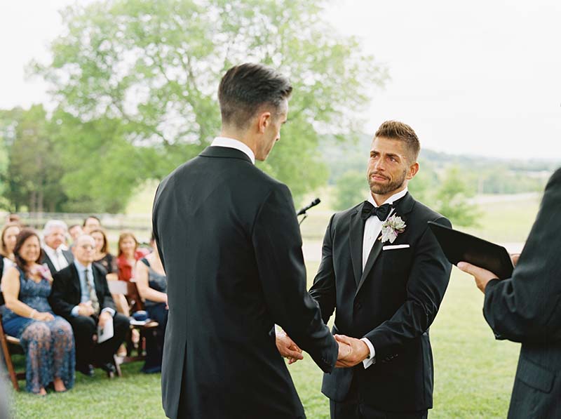 Mike and Levi’s vineyard wedding in Nashville
