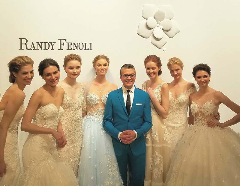 Randy Fenoli debuts premiere bridal collection