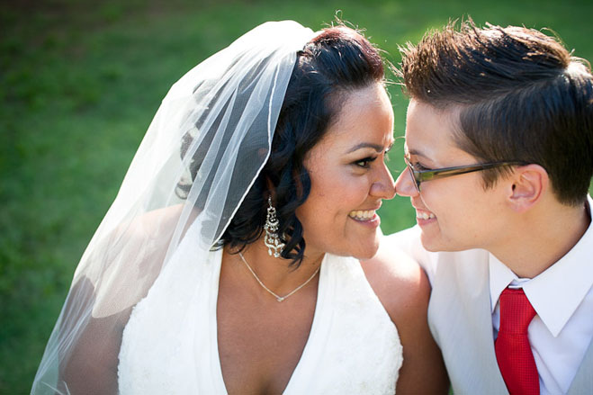 Couples like Ana and Gina might be eligible for Elizabeth Warren's tax refund for same-sex couples. Photo: Kaysha Weiner