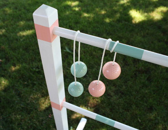 wedding ladder ball lawn games