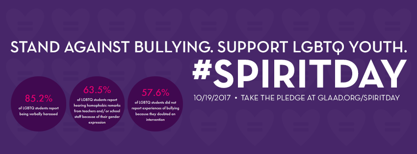 GLAAD’s Spirit Day and why you should go purple