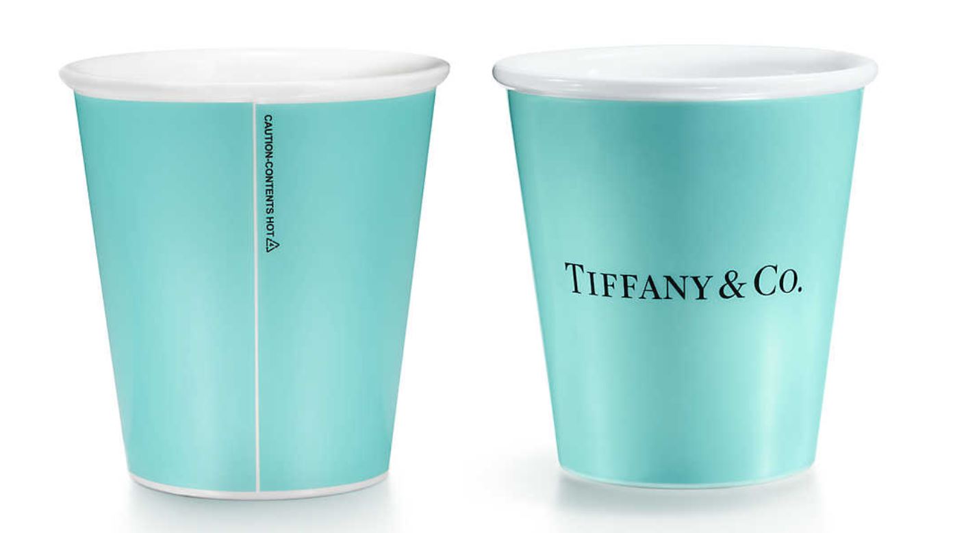 Tiffany & Co. paper cup