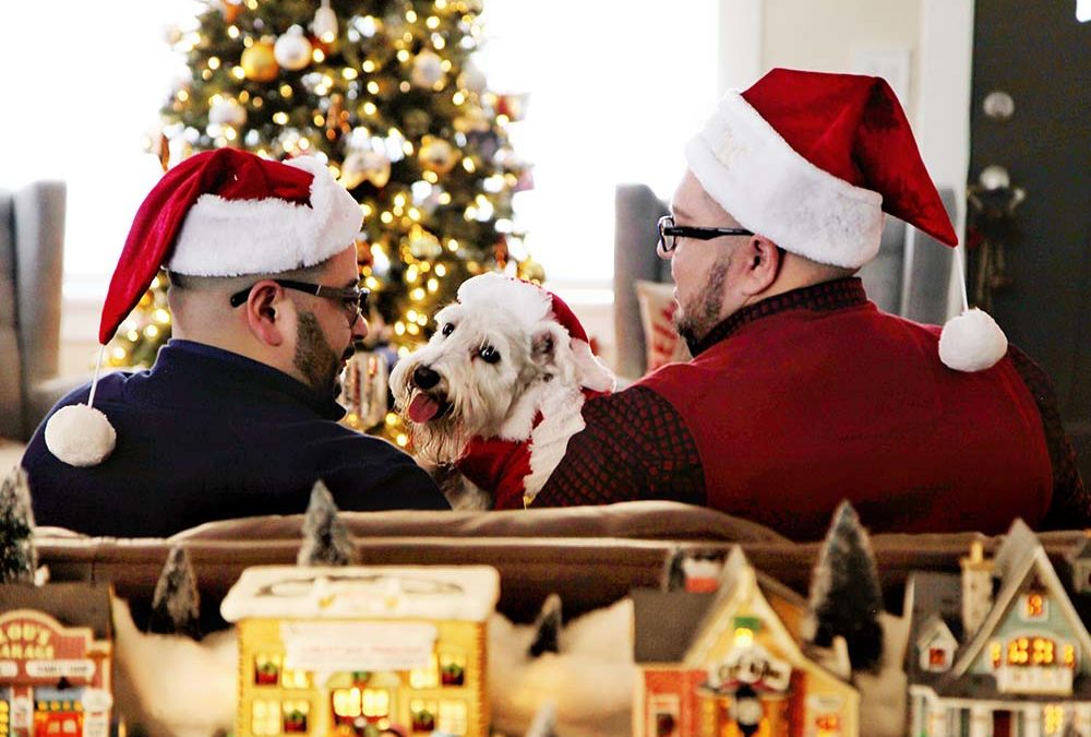 Here’s how LGBTQ+ couples are spending the holidays together