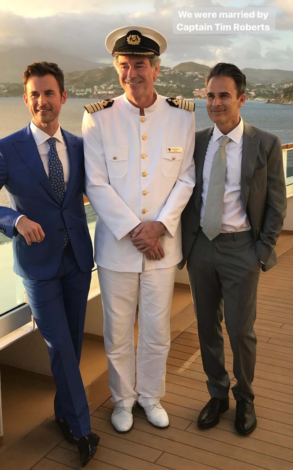 "Fashion Police" co-host marries "Will and Grace" producer, Brad Goreski and Gary Janetti married