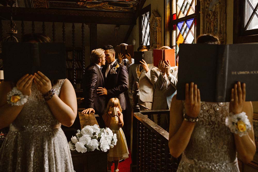 Choosing a wedding party: myths debunked