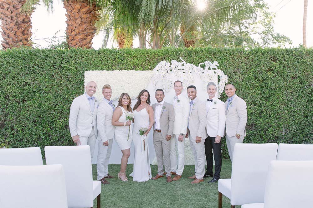 Gay white wedding